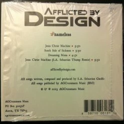 #nameless - Afflicted By Design - CD Bands/Music