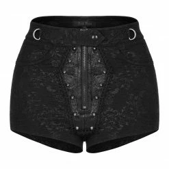 Punk Rave Gothic Coffin Shorts 20 Punk Rave Gothic Coffin Shorts