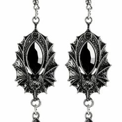 ReStyle Bat Earrings Silver Jewelry