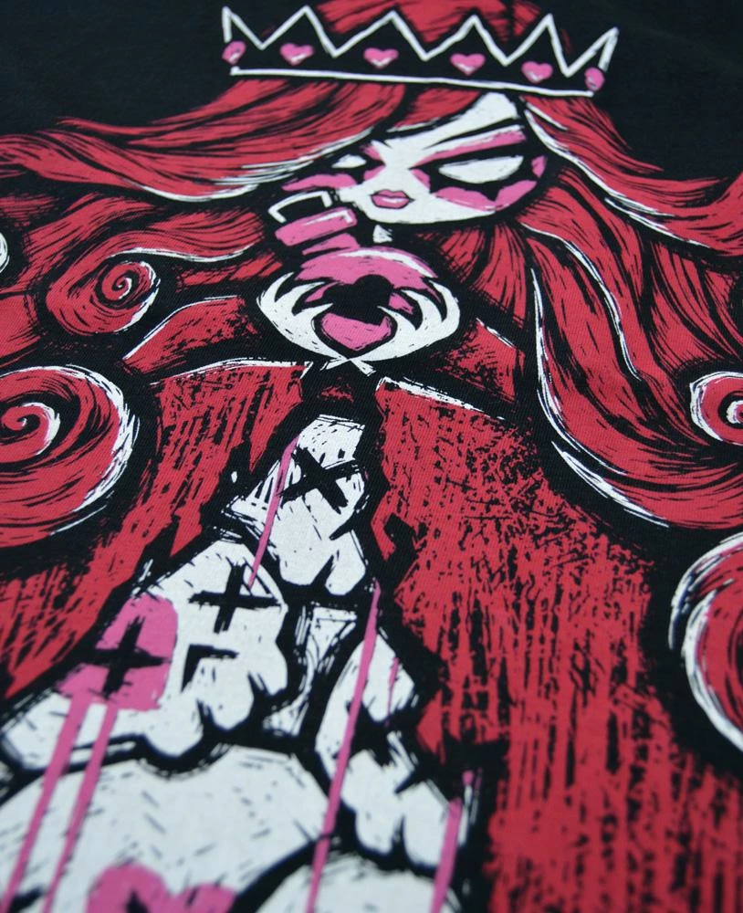 Akumu Ink Queen Of Bleeding Hearts T-Shirt Men's Stuff 4 Akumu Ink Queen Of Bleeding Hearts T-Shirt Men's Stuff