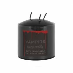 Gothic Gifts Gift Ideas 7.5cm Vampire Tears Pillar Candle