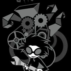 Vampire Freaks Machine Mechanic Mens T-Shirt