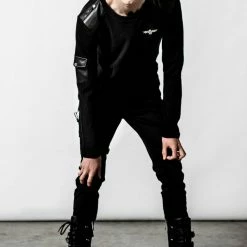 Killstar Men's Stuff At Ease Long Sleeve Top