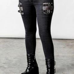 Killstar Azazel Washed Jeans