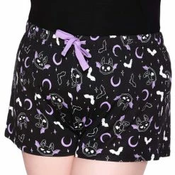 Killstar Batty Sleep Shorts Women's Stuff