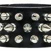 Funk Plus Spiked Bracelet With 3 Rows Of Short & Long Spikes Men's Stuff