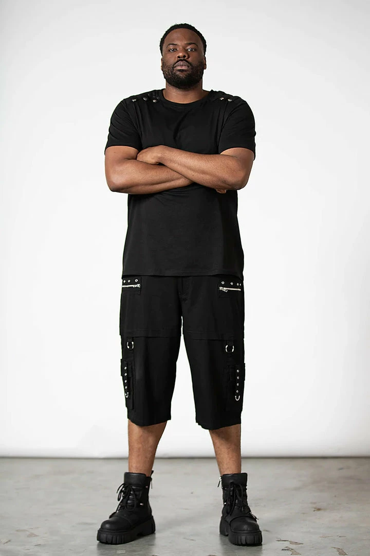 Killstar Men's Stuff Bust Out Cargo Shorts 9 Killstar Men's Stuff Bust Out Cargo Shorts