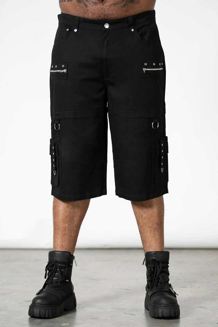 Killstar Men's Stuff Bust Out Cargo Shorts 12 Killstar Men's Stuff Bust Out Cargo Shorts