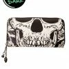 Banned Black Skull Face Wallet