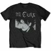 Rock Off Trade The Cure Robert Smith Illustration Unisex T-Shirt Men's Stuff