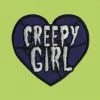 Extreme Largeness Gift Ideas Creepy Girl Patch