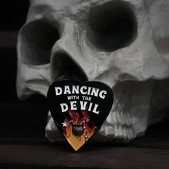 Lively Ghosts Pins Dancing With The Devil Enamel Pin