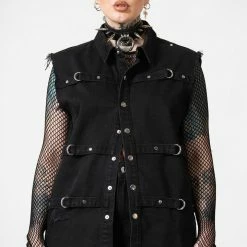 Killstar Ervin Button-Up Vest Men's Stuff