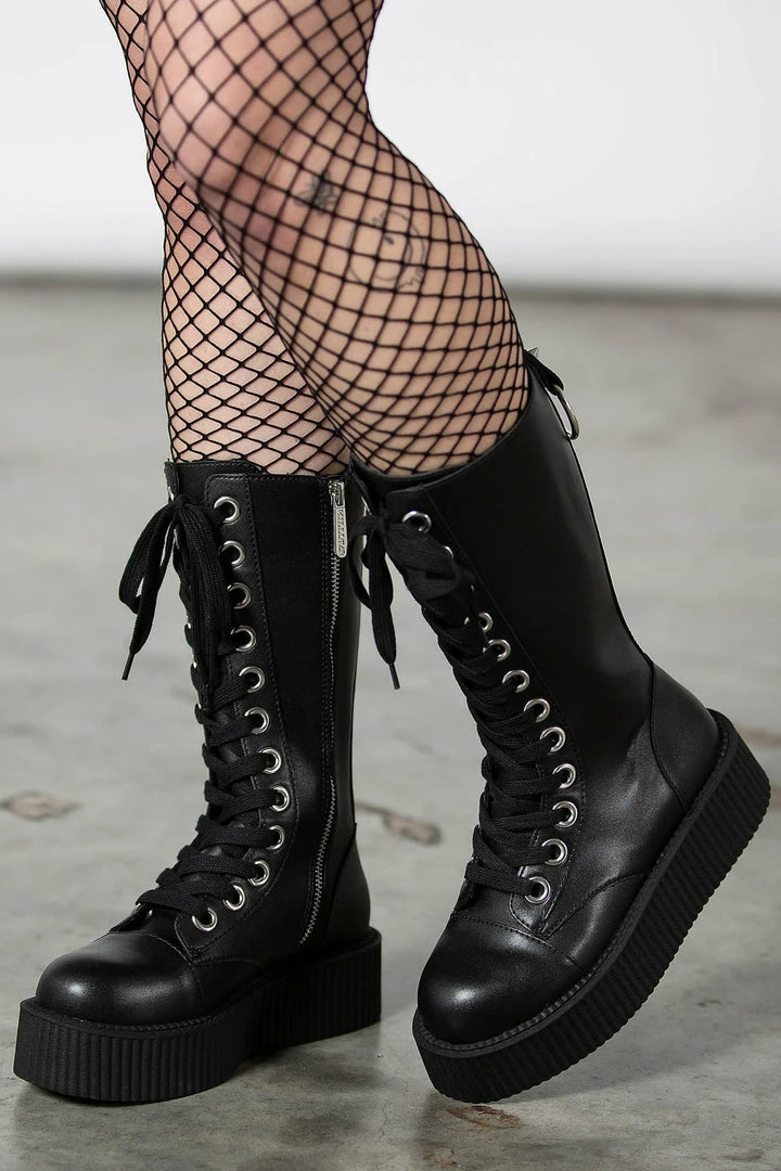 Killstar Men's Stuff Fall Out Combat Boot 3 Killstar Men's Stuff Fall Out Combat Boot