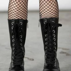 Killstar Men's Stuff Fall Out Combat Boot 9 Killstar Men's Stuff Fall Out Combat Boot