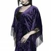 Killstar Women's Stuff Fang Velvet Kimono 1 Killstar Women's Stuff Fang Velvet Kimono