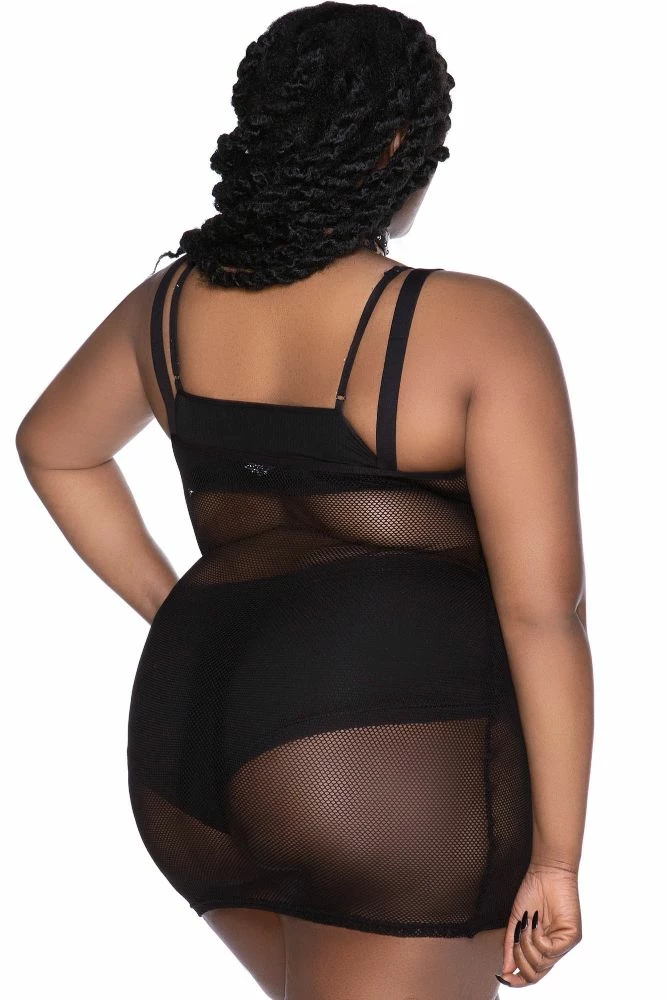 Killstar Feral AF Fishnet Dress - Black Women's Stuff 5 Killstar Feral AF Fishnet Dress - Black Women's Stuff