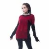 Heartless Fraction Top – Black/Red