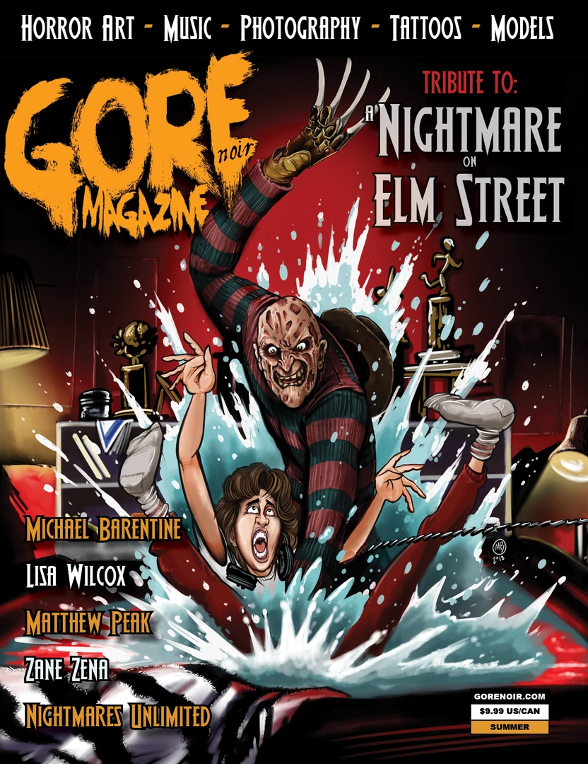 Books Gore Noir Magazine #16 - Ltd Edition Nightmare On Elm Street 4 Books Gore Noir Magazine #16 - Ltd Edition Nightmare On Elm Street