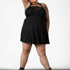 Killstar Gothica Halter Dress Women's Stuff