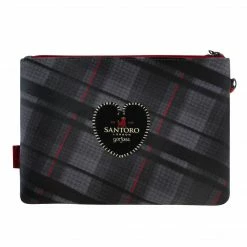 Santoro London Gorjuss Tartan Accessory Pouch - The Collector