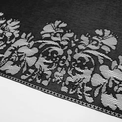 Punk Rave Bat Lace Shawl Accessories