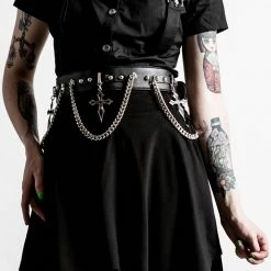 Killstar Women's Stuff Hope To Die Cross Belt 8 Killstar Women's Stuff Hope To Die Cross Belt