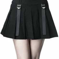 Killstar Analog Mini Skirt