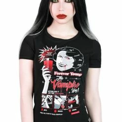 Killstar Forever Young Ringer Top Women's Stuff