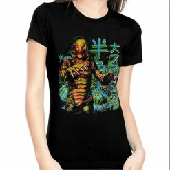 Rock Rebel Japanese Creature From The Black Lagoon Women's T-Shirt