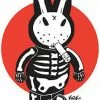 Poster Pop Gift Ideas Kozik Bone Bunny Sticker