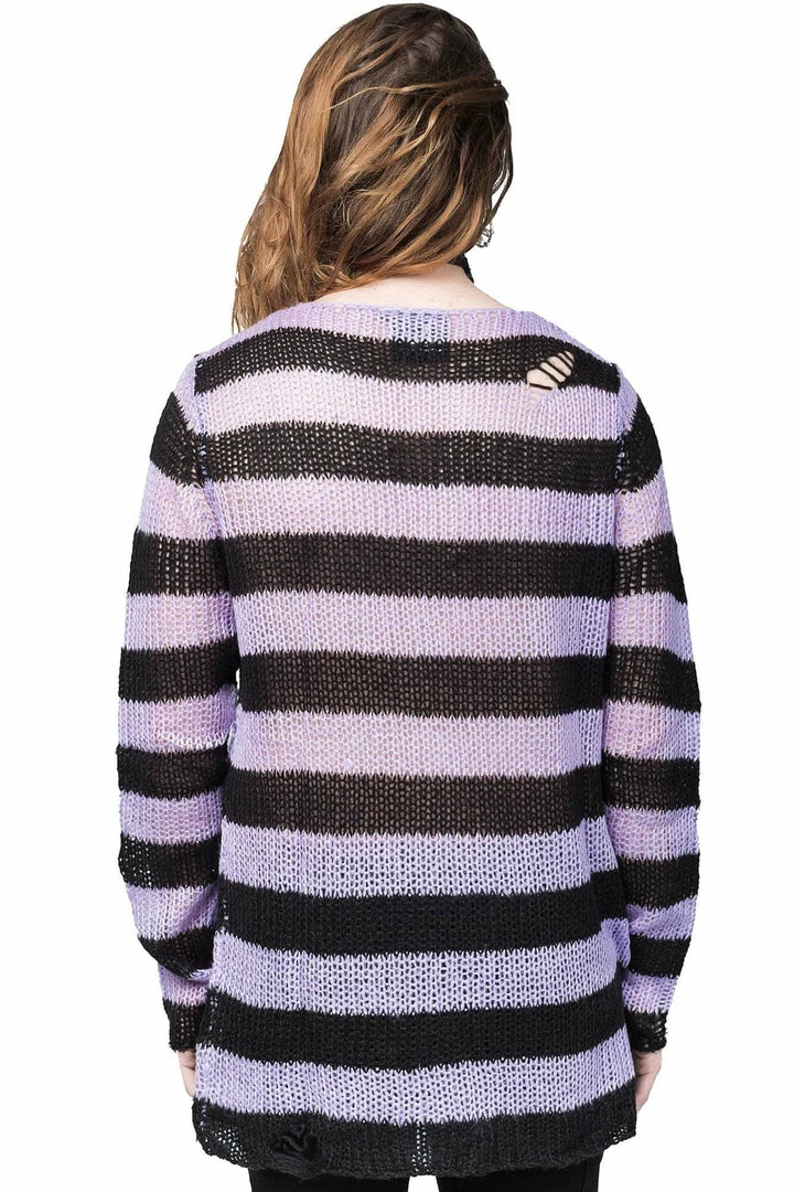 Killstar Lavender Mist Knit Sweater 8 Killstar Lavender Mist Knit Sweater