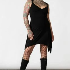 Killstar Women's Stuff Lawless Lace-Up Dress