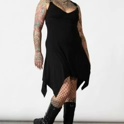 Killstar Women's Stuff Lawless Lace-Up Dress