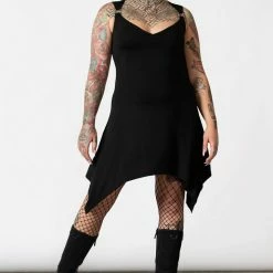 Killstar Women's Stuff Lawless Lace-Up Dress