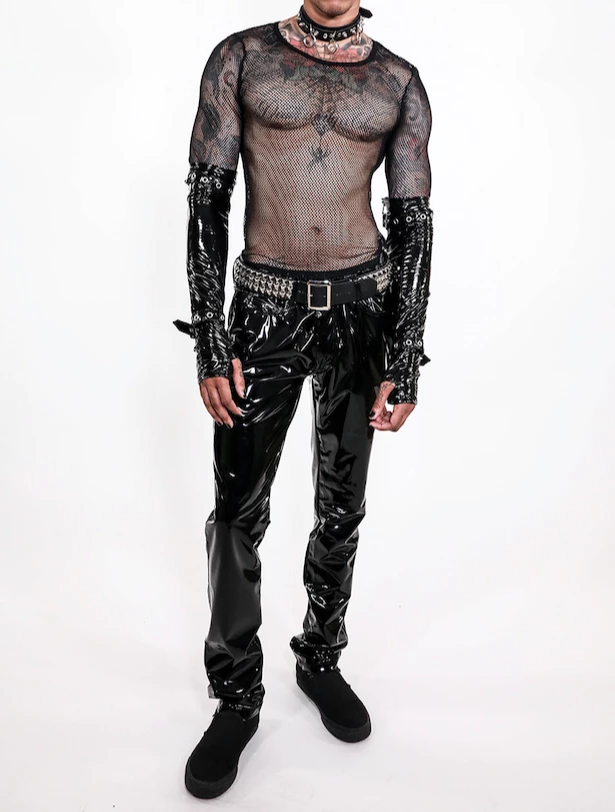 Lip Service Skinny PVC Vinyl Stretch Jeans 4 Lip Service Skinny PVC Vinyl Stretch Jeans