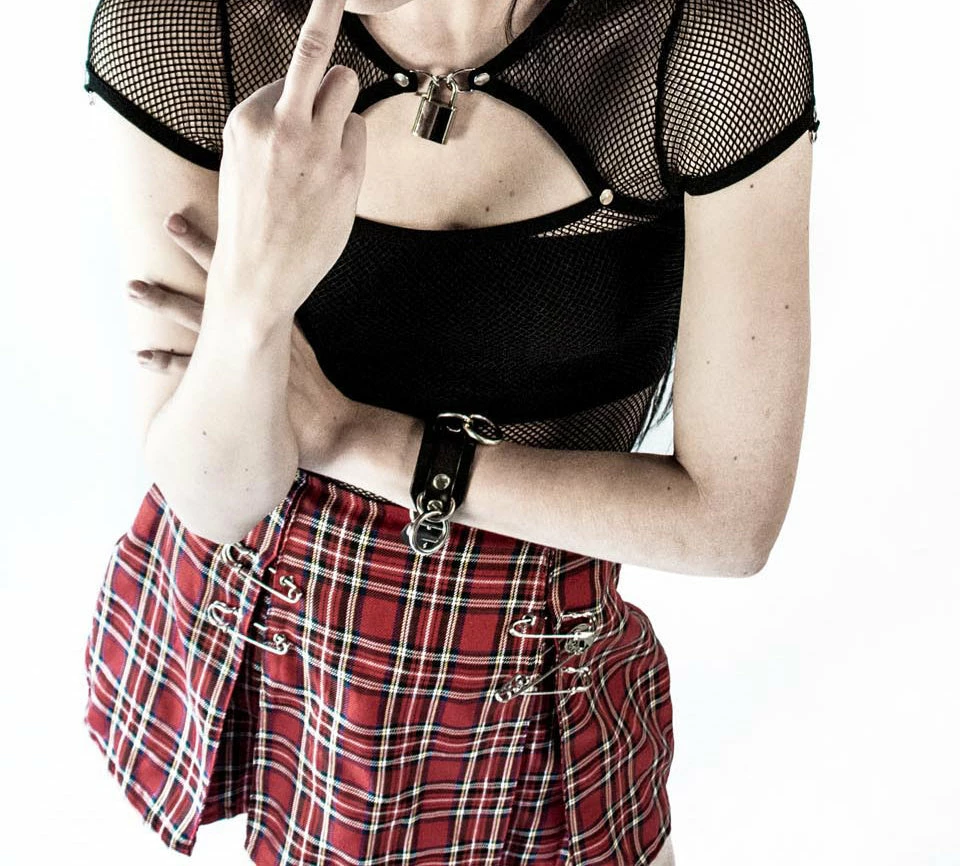 Lip Service Punk & Disorderly Skirt - Red Plaid 5 Lip Service Punk & Disorderly Skirt - Red Plaid