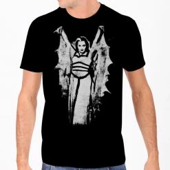 Rock Rebel Lily Munster Wings Men's Tee