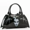 Rock Rebel Lily Bat Shaped Handbag