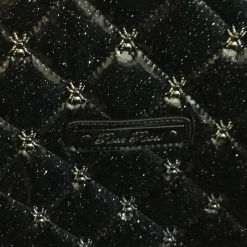 Rock Rebel Lucy Quilted Coffin Backpack In Black