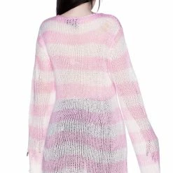 Killstar Men's Stuff Marshmallow Knit Sweater