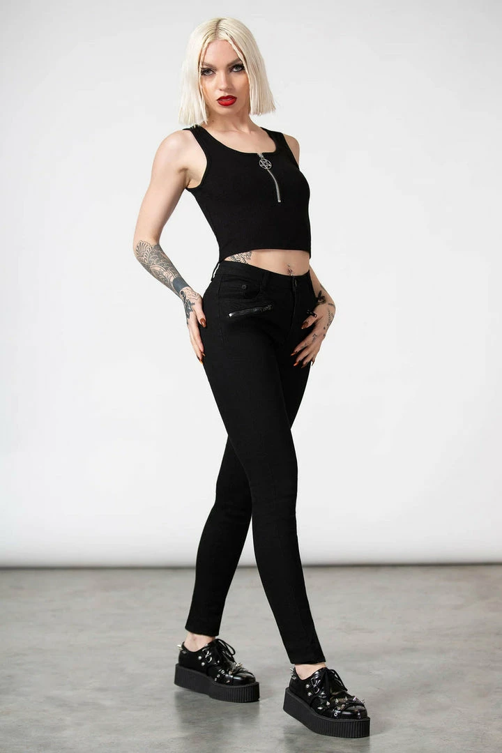 Killstar Mortem Rib Top 4 Killstar Mortem Rib Top