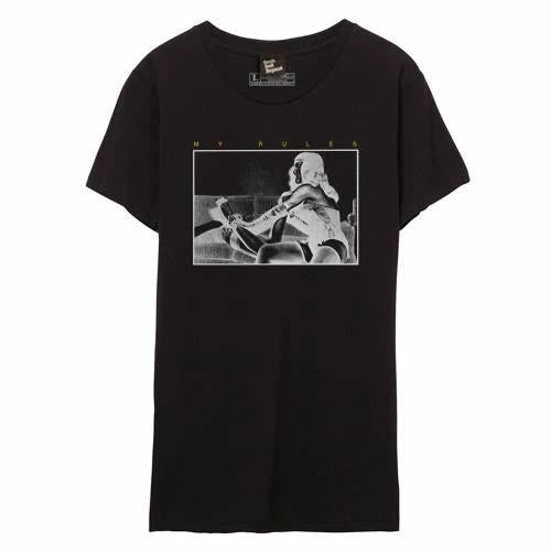 Rock Roll Repeat Women's Stuff Bettie Page My Rules - Women's Cut T-Shirt 3 Rock Roll Repeat Women's Stuff Bettie Page My Rules - Women's Cut T-Shirt