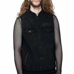Killstar Nightrider Denim Vest