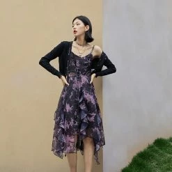 Punk Rave Nicola Organza Print Dress