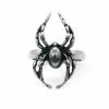Mysticum Luna Jewelry Orb Weaver Spider Ring