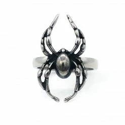 Mysticum Luna Jewelry Orb Weaver Spider Ring