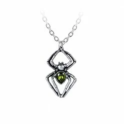 Alchemy Of England Jewelry Emerald Spiderling Pendant
