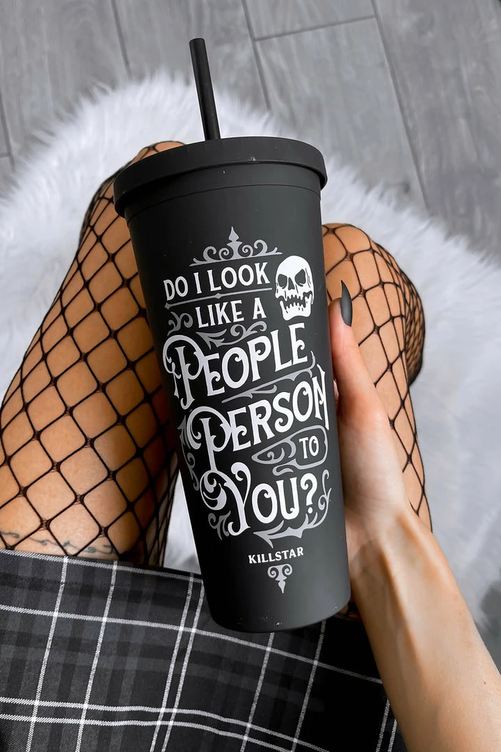 Killstar People Person Cold Brew Cup Housewares 3 Killstar People Person Cold Brew Cup Housewares