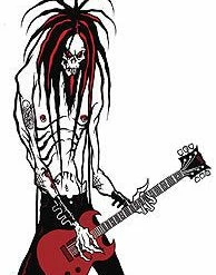 Poster Pop Pigors Evil Rocker Sticker